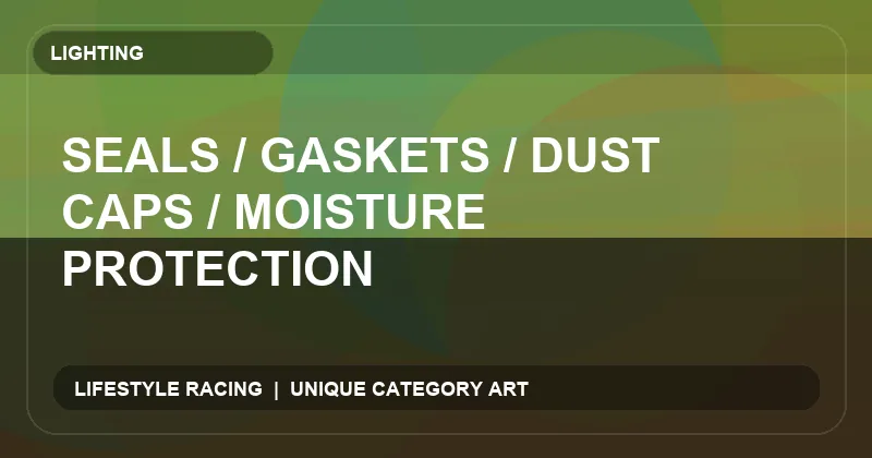 Seals / Gaskets / Dust Caps / Moisture Protection